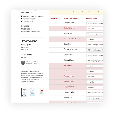 Desktop objednávkový systém